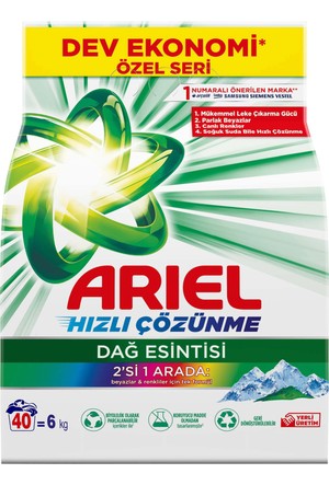 Kir yuvish kukuni Ariel Lenor Fresh, avtomat, 3 kgni arzon narxda sotib  oling — Uzum (361323)