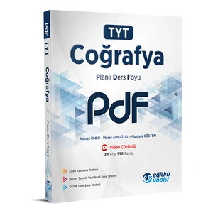 Eğitim Vadisi Yayınları TYT PDF Coğrafya