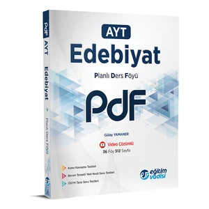 Eğitim Vadisi Yayınları AYT PDF Edebiyat
