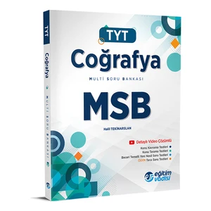 Eğitim Vadisi Yayınları TYT MSB Coğrafya
