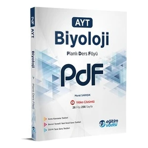 Eğitim Vadisi Yayınları AYT PDF Biyoloji