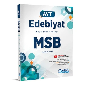 Eğitim Vadisi Yayınları AYT MSB Edebiyat