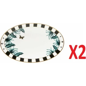 Palms Kayık Tabak 24CM 2'li 04ALM005387