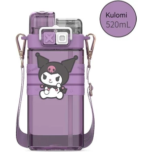 Çift Içme Saman Bardağı-Çizgi Film Plastik Su Bardağı Çocuk Alıcıları Okula Gidiyor Su Isıtıcısı 520ML (Yurt Dışından)