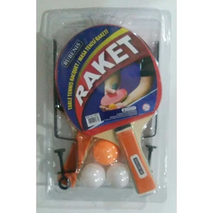 Rub.raket Çiftli + 3 Top + Fileli Rr-03