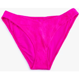 Çiçek Dokulu Bikini Altı V Kesim