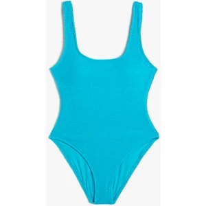 Dokulu Mayo U Yaka Askılı