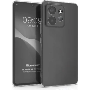 Tecno Spark Go 2023 Kılıf Transparent Soft Şeffaf