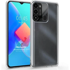 Tecno Spark 8c Kılıf Transparent Soft Şeffaf