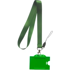 Dodo Bone Yeşil Kart Askı Ipi, Yaka Askı Ipi, Telefon Askısı ve Yeşil Yatay  Kartlık