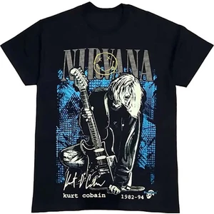 Nirvana Kurt Cobain Siyah () T-Shirt