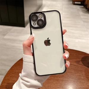 iPhone 13 Kılıf 3D Kamera ve Lens Mercek Korumalı Ultra Lüks Razer Plating Case