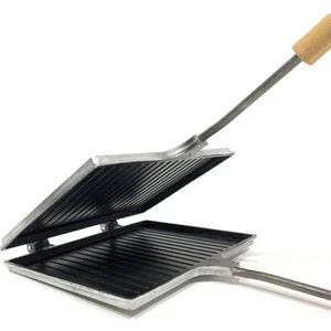 Ocak Üstü Iç Teflon Tost Makinesi 23X17CM
