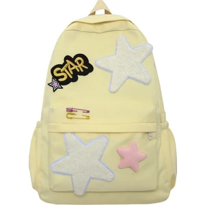 Ilkokul ve Ortaokul Öğrencileri Okul Çantası Büyük Kapasiteli Rahat Çift Sırt Çantası Kadın Karikatür Tatlı Kız Sırt Çantası (Yurt Dışından)