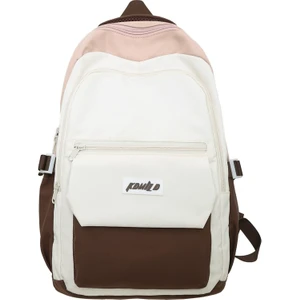 2023 Yeni Sırt Çantası Erkek ve Kadın Sırt Çantası Eğlence Lise Ortaokul Öğrencileri Kampüs Büyük Kapasiteli Okul Çantası (Yurt Dışından)