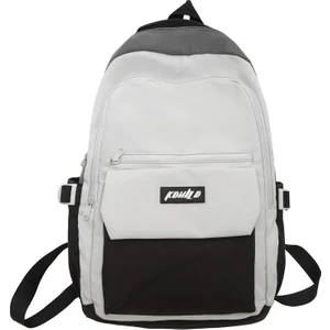 2023 Yeni Sırt Çantası Erkek ve Kadın Sırt Çantası Eğlence Lise Ortaokul Öğrencileri Kampüs Büyük Kapasiteli Okul Çantası (Yurt Dışından)