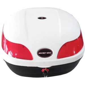 Motosiklet Arka Çanta Beyaz - 33 Litre