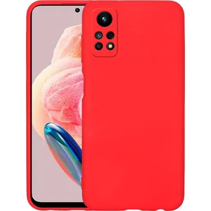 Case 4U Xiaomi Redmi Note 12 Pro 4g Kılıf Kamera Korumalı Içi Kadife Logosuz Mara Lansman Silinebilir Kılıf Kırmızı