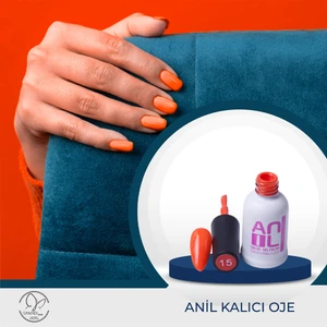 Anil Kalıcı Oje Turuncu Renkler | Dayanıklı Kolay Uygulanan Trend Renkler | Hızlı Kuruma ve Parlaklık 10ml