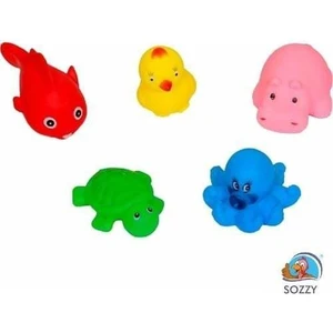 Sozzy Toys Neşeli Banyo Oyuncakları (5 Adet) SZY152