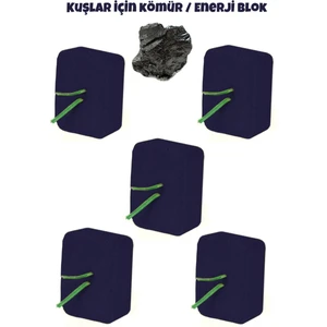 Kuşlar Için Kömür / Enerji Blok Gaga Taşı 10 Adet