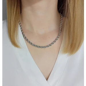 Yaze Jewelry Burgulu Halat Zincir Kolye