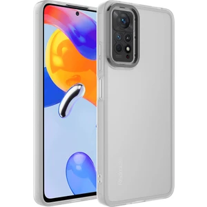 Heptek İletişim Xiaomi Redmi Note 11 Pro 5g Kılıf Kamera Lens Korumalı Parlak Renkli Darbe Emici Transparan Kapak (Post)