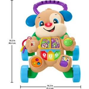 Fisher-Price® LnL Yaşa Göre Gelişim™ Eğitici Köpekçik Yürüteç (Türkçe ve İngilizce) Aynı Zamanda Renkleri, Şekilleri, Sayıları ve Daha Fazlası Eğlen ve Öğren 6 - 36 Aylık, FTG10