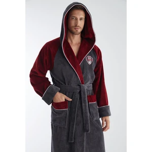 Speedway Nakış Triga Bukle  Bambu Cotton Erkek Bornoz