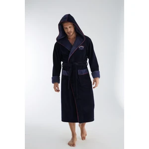 Sıperior Nakış Triga Bukle  Bambu Cotton Erkek Bornoz