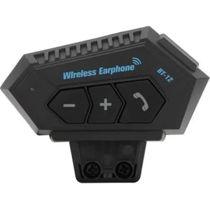 BT12 Motosiklet Bluetooth Intercom Interkom Dinleme ve Konuşma Özellikli Su Geçirmez Kulaklık