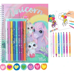 Top Model Ylvi Colouring Book With Pen Set