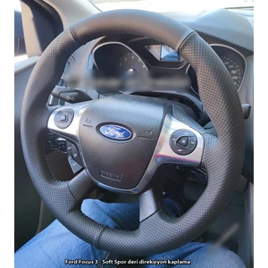 Ford Focus 3 Araca Uyumlu Direksiyon Kılıfı