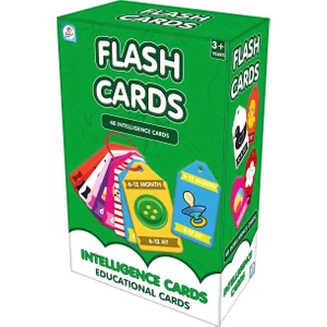 Türkçe - Ingilizce Eğitim Oyunu Flash Kartlar Ilk Kelimelerim Zeka Kartları 24 Parça