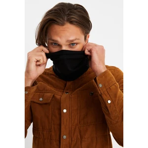 Siyah Erkek 4 fonksiyonlu Koruyucu  Pamuklu, Esnek, Terletmez, Bandana, Boyunluk, Buff, Maske