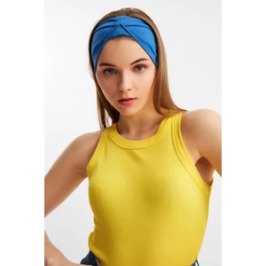 Parlament  Kadın Çift Taraflı Kullanım Alternatifli, Pamuklu Penye, Kaymaz, Hafif, Spor Saç Bandı Bandana