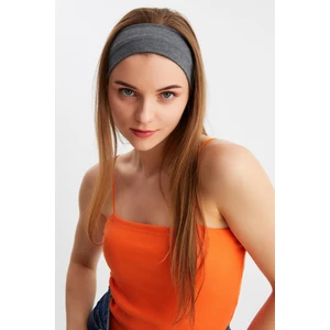 Füme Kadın Pamuklu Penye, Kaymaz, Terletmez, Ultra Hafif, Spor Saç Bandı Bandana