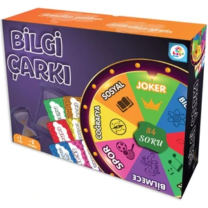 Bilgi Çarkı Eğitici ve Eğlenceli Kutu Oyunu