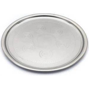 Tiesa Home Paslanmaz Çelik Sofra Mutfak Sini Tepsisi