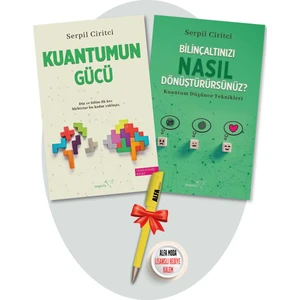Bilinçaltınızı Nasıl Dönüştürürsünüz? + Kuantumun Gücü 2 Kitap Set / Serpil Ciritci + Kalem -Müptela
