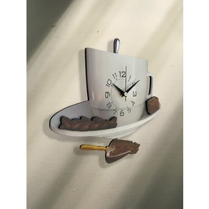 Good Time Goodtime Dekoratif Sallanır Sarkaçlı Kahve Fincanı Duvar Saati