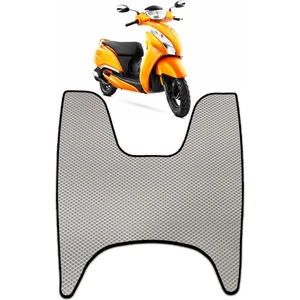 Scooter Tvs Jüpiter 125cc Motor 3D Havuzlu Paspas Gri
