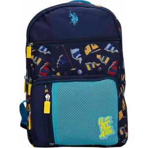 U.S. Polo Assn. Desenli Sırt Çantası PLÇAN22062