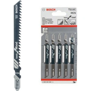 - Ekonomik Seri Ahşap İçin T 111 C Dekupaj Testeresi Bıçağı - 5'Li Paket