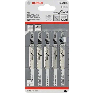 - Temiz Kesim Serisi Ahşap İçin T 101 B Dekupaj Testeresi Bıçağı - 5'Li Paket