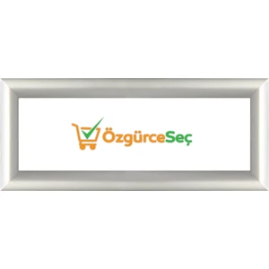 Kapı Isimliği Alüminyum Açılır Kapanır Gönye  Çerçeve 12X25