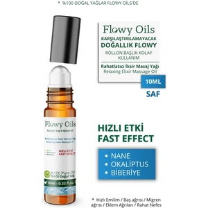 Flowy Oils Rahatlatıcı Yağ ve Vücutta Hızlı Etkili Doğal Formül