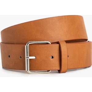 Kemer Deri Görünümlü Metal Tokalı