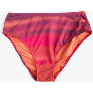 Yüksek Bel Bikini Altı Degrade