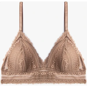 Balensiz Dantelli Sütyen Dolgusuz İnce Askılı